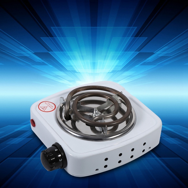 Home Cooking Heater - 電気500Wホットプレートバーナー、ポータブルシングルストーブトップ調理器具、家庭用キッチン、寮、オフィス、コーヒー保温器、ヒーター