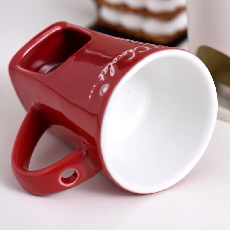 チョコレートフォンデュマグ、メルティングカップ、ホットポット - Fondue Pot Ceramic のレビューと価格