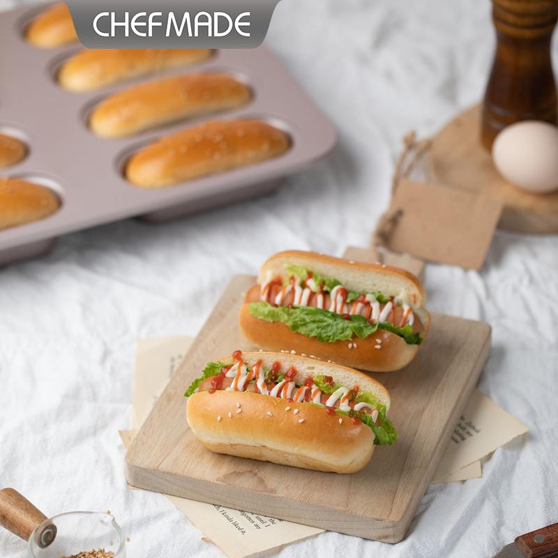 CHEFMADE 8カップオーバルロングホットドッグパン型ノ - Home Cooking Recipes のレビューと価格