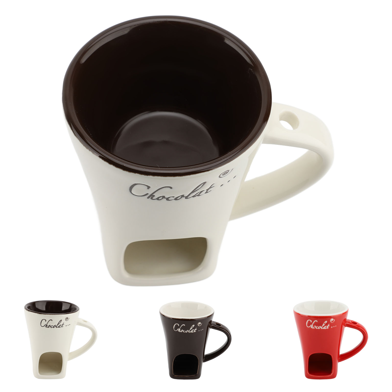 チョコレートメルティングフォンデュマグ セラミックウォーマー - Fondue Pot Ceramic のレビューと価格
