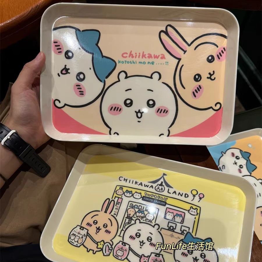 ちいかわ漫画トレイ かわいい収納プレート 朝食 フルーツ キ - Home Cooking Recipes のレビューと価格