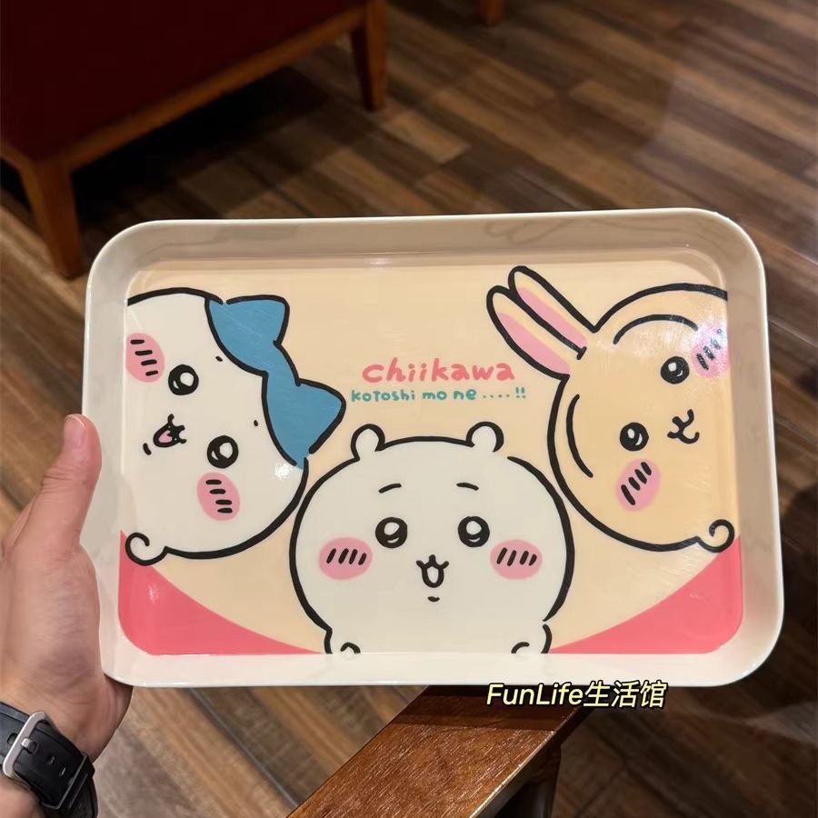 ちいかわ漫画トレイ かわいい収納プレート 朝食 フルーツ キ - Home Cooking Recipes のレビューと価格