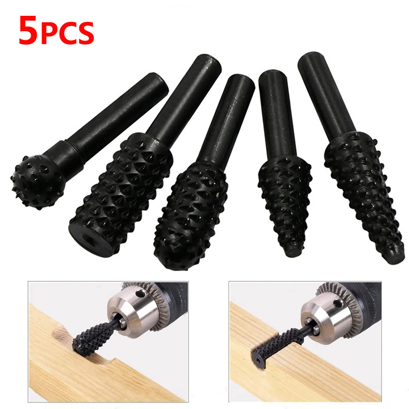 木工、ドリルビットセット用の回転式切削工具、1,4 ''、6 - Wok Carbon Steel のレビューと価格