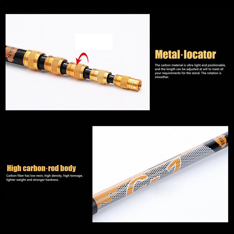 伸縮自在の釣り竿ホルダー,360度調整可能な釣り竿ホルダー - Wok Carbon Steel のレビューと価格