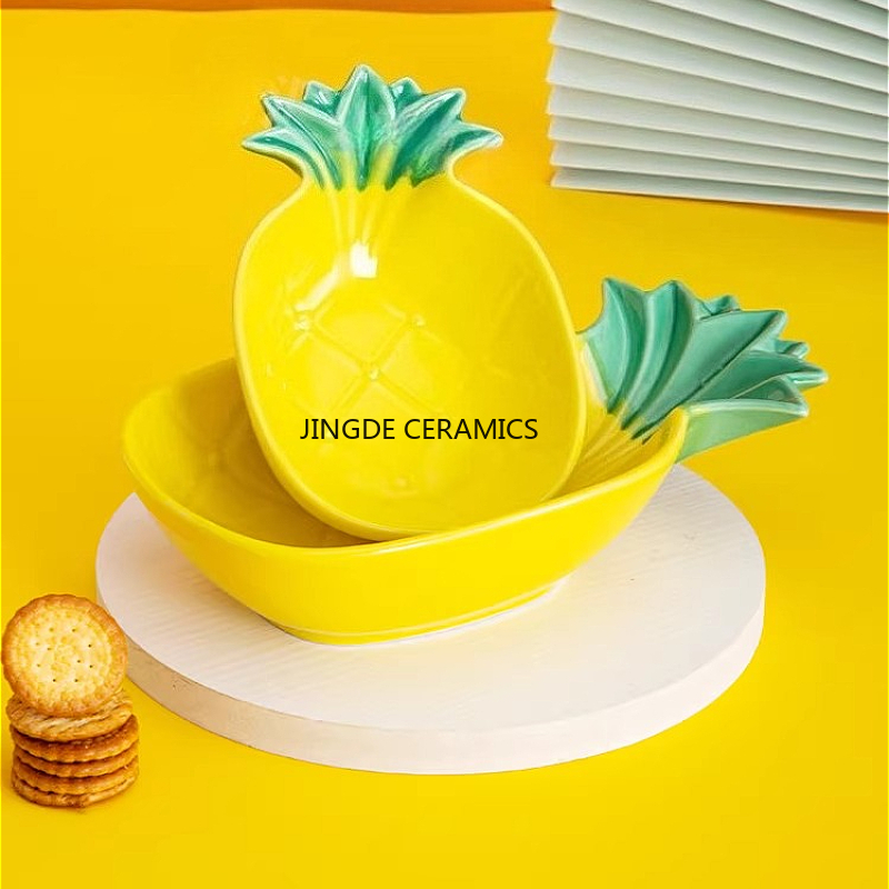 セラミックパイナップル型トレイ家庭用キッチン用品フルーツデザ - Home Cooking Recipes のレビューと価格